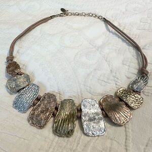 St. Thomas Choker Statement Necklace 16”